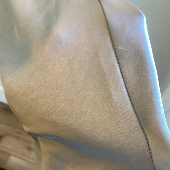 MARE MARExANTHROPOLOGIE KNIT SLIP TWOFER TANK DRESS - BLUE & BROWN SIZE S - NWT - Picture 15 of 15